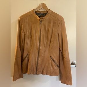 Camel Genuine Leather Jacket